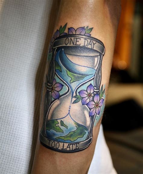 hourglass tattoo